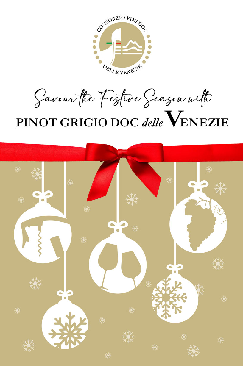 Pinot grigio delle Venezie DOC: al via gli eventi promozionali natalizi tra Regno Unito e Stati Uniti